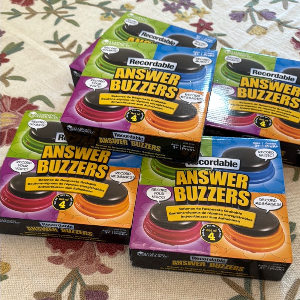 Limolin Recordable Answer Buzzers Set *NEW